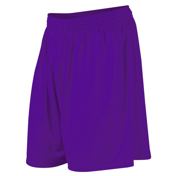 purple football shorts