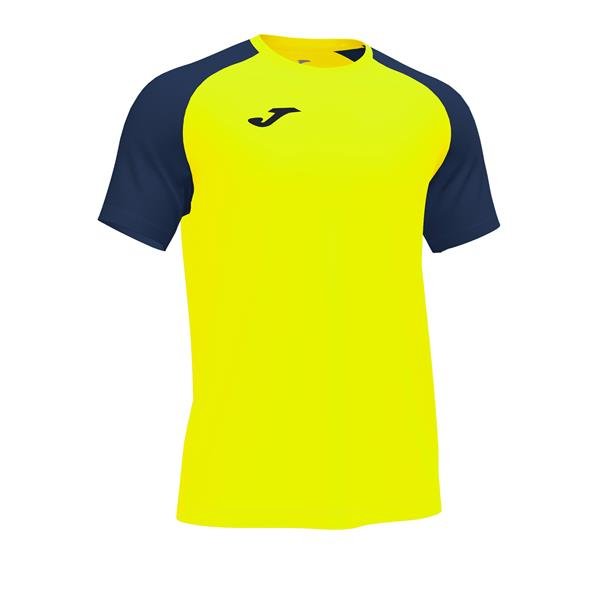 Joma Academy IV SS Football Shirt Yellow/black