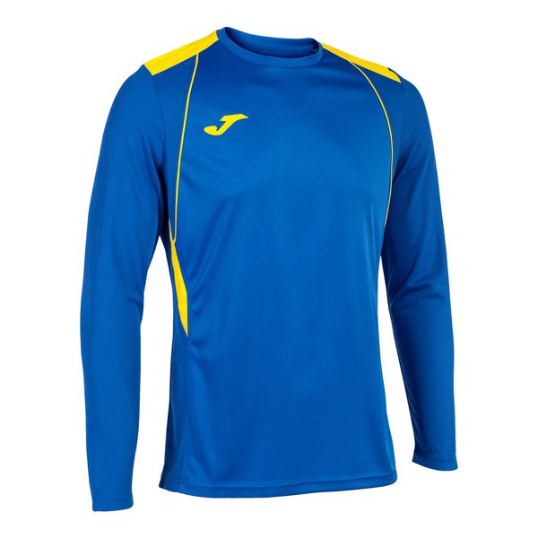 Joma Championship VII Yellow/Royal football shirt Royal/yellow