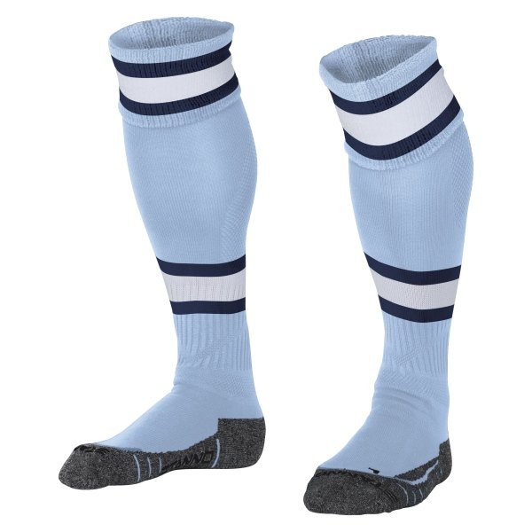 Stanno League Sky/Navy Football Socks