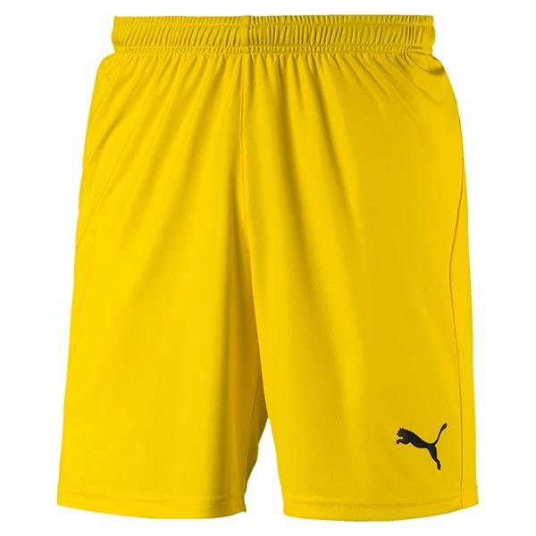 Puma Liga Core Football Shorts Cyber Yellow/Black