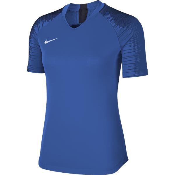 Nike Womens Strike Football Shirt Royal Blue/Obsidian