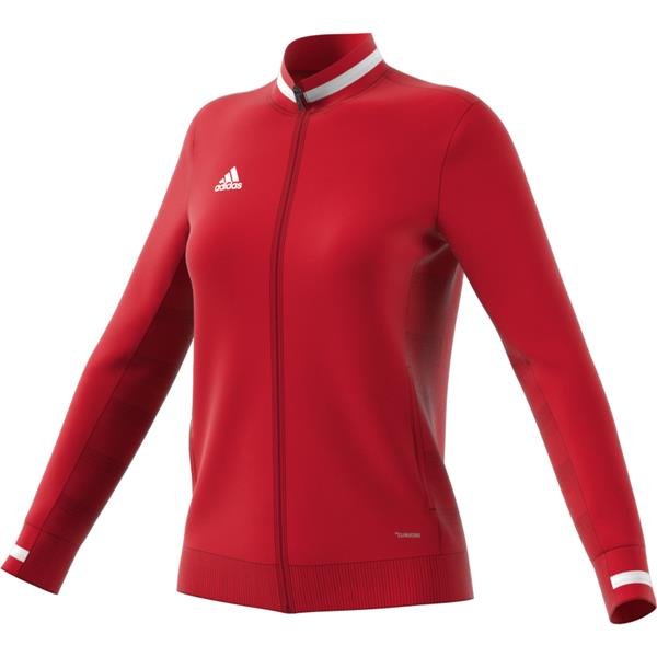 adidas Team 19 Womens Power Red/White Track Jacket
