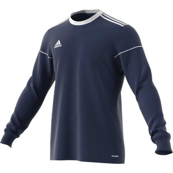 adidas Squadra 17 LS Dark Blue/White Football Shirt Youths