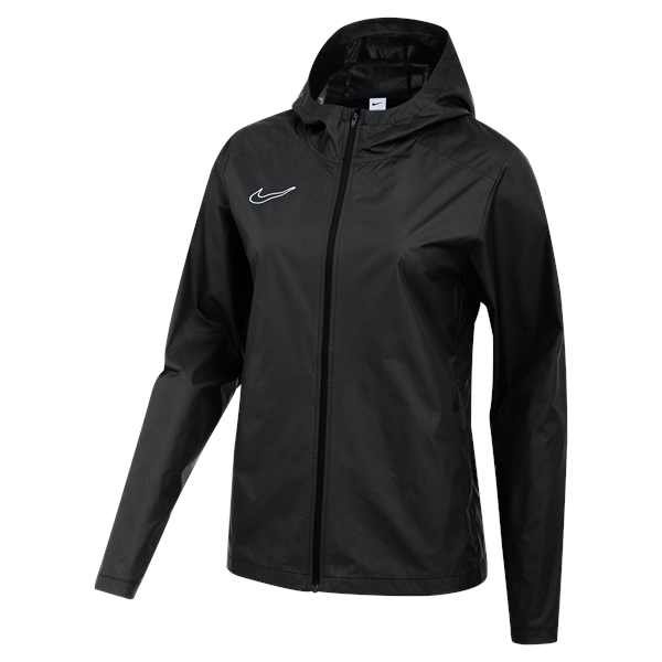 Nike Womens Academy 25 Rain Jacket White/black