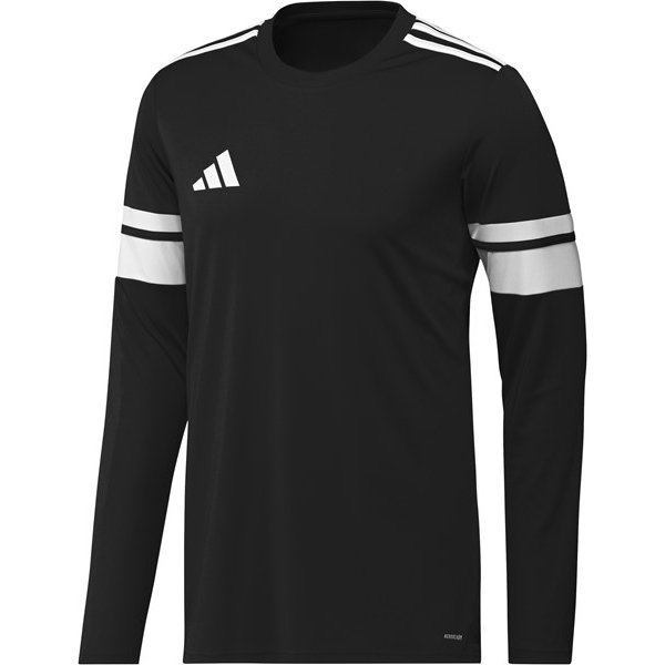 adidas Squadra 25 LS Football Shirt White/black