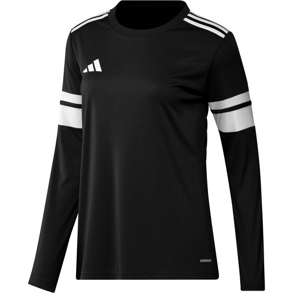 adidas Squadra 25 LS Womens Football Shirt White/white