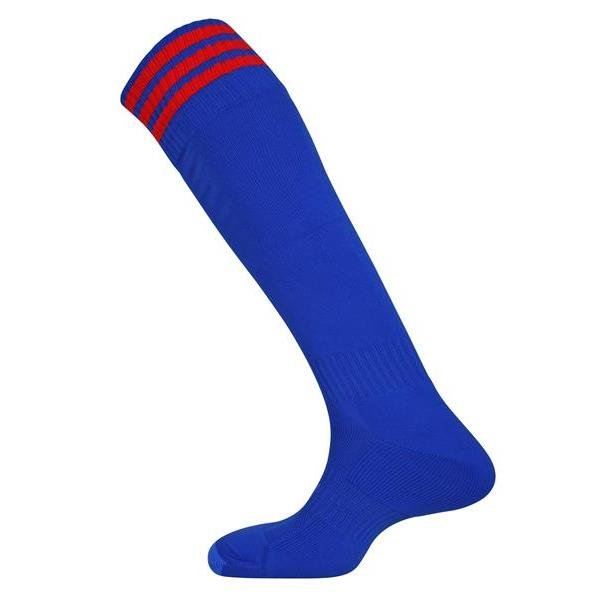 Mercury Three Stripe Sky/Navy Sock